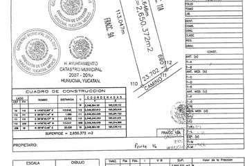 Lote de Terreno en  Hunucmá, Yucatán