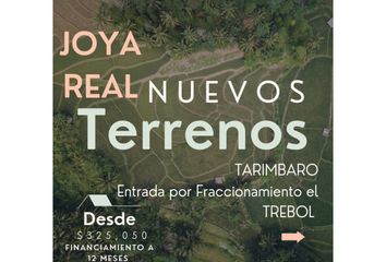 Lote de Terreno en  El Trébol, Tarímbaro