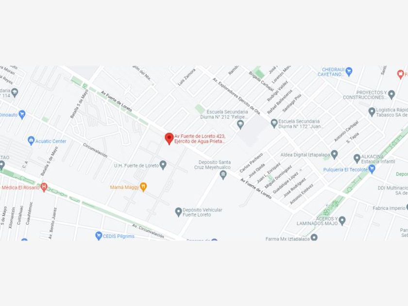 venta Casa en Ejército de Agua Prieta, Iztapalapa (MX22MK9573) icasas.mx