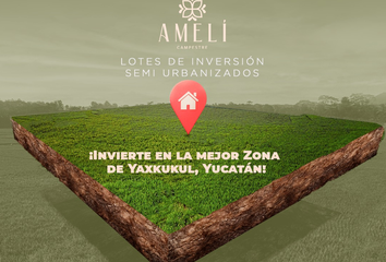 Lote de Terreno en  Yaxkukul, Yucatán, Mex