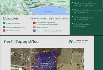 Lote de Terreno en  Calle Felipe Ángeles 218-252, Cajititlán, Tlajomulco De Zúñiga, Jalisco, 45670, Mex