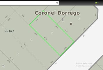 Terrenos en  Coronel Dorrego, Partido De Coronel Dorrego