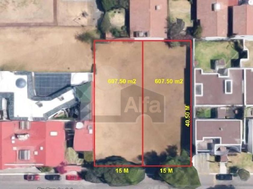 venta Lote de Terreno en Club de Golf las Fuentes, Municipio de Puebla  (9902-1272)