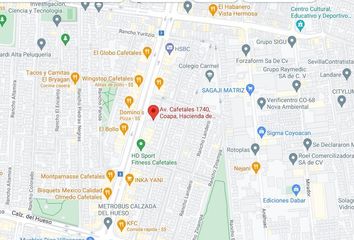 Departamento en  Farmacia Aís Médica, Avenida Cafetales, Haciendas De Coyoacán, Coyoacán, Ciudad De México, 04970, Mex