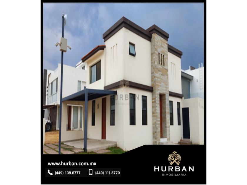 renta Casa en Fraccionamiento Residencial del Parque, Ciudad de  Aguascalientes (EB-KW6087r)