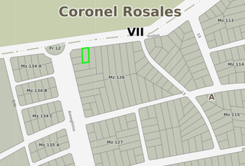 Terrenos en  Villa General Arias, Coronel Rosales