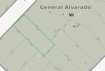Terrenos en  Mechongué, General Alvarado