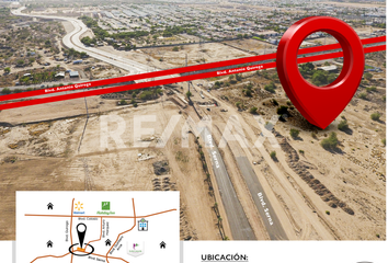 Terreno comercial en venta sobre Blvd. Serna, al poniente de Hermosillo, Sonora.