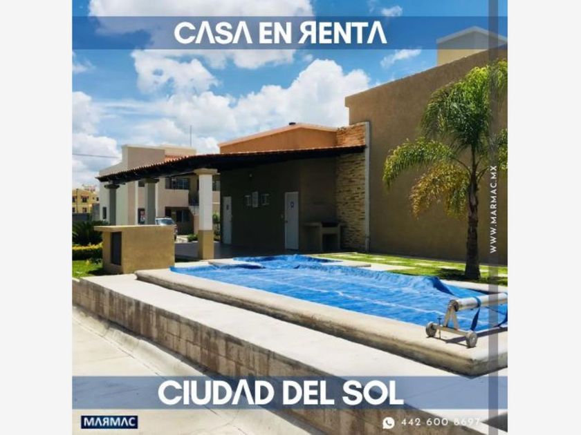 renta Casa en Ciudad del Sol, Santiago de Querétaro, Municipio de Querétaro  (MX23-OJ5672)