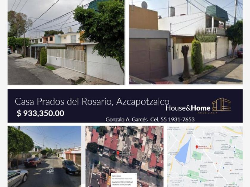 venta Casa en Prados del Rosario, Azcapotzalco (MX22-ND0702)