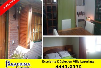 DUPLEX  3 AMB IMPECABLE