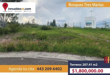 Lote de Terreno en  Tres Marías, Morelia, Morelia, Michoacán