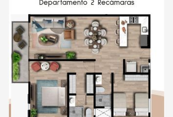 Departamento en  Frontera, Boulevard Hilario Medina 407, Fraccionamiento Josefina, León, Guanajuato, 37260, Mex