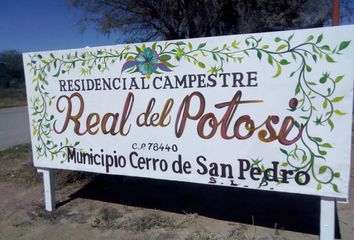Casa en fraccionamiento en  Avenida Real De San Pedro 155-545, Campestre Real Del Potosí, Cerro De San Pedro, San Luis Potosí, 78448, Mex