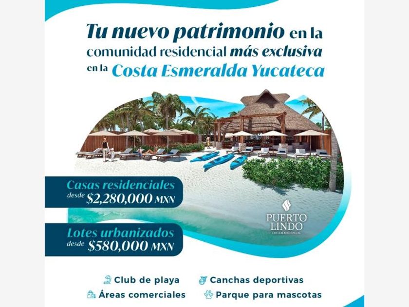 venta Lote de Terreno en Chicxulub Puerto, Progreso, z - Progreso, Yucatán  (MX21-LS4123)