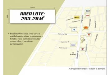 Lote de Terreno en  El Bosque, Cartagena De Indias