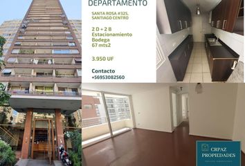 Departamento en  Avenida Santa Rosa 325, 8320000, Santiago, Metropolitana De Santiago, Chile