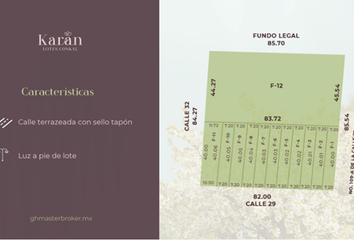 Lote de Terreno en  Pueblo Conkal, Conkal