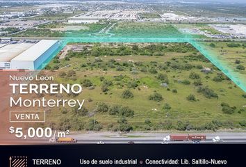 Lote de Terreno en  Libramiento Noreste, Ampl Unión De Colonos Benito Juárez, General Escobedo, Nuevo León, 66050, Mex