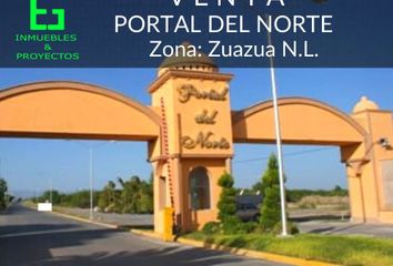 Lote de Terreno en  Portal Del Norte, General Zuazua