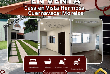 Casa en  Calzada De Los Estrada 609-699, Vista Hermosa, Cuernavaca, Morelos, 62290, Mex