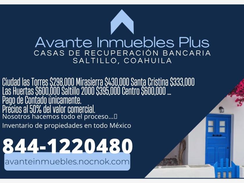 venta Casa en Guadalupe Victoria, Saltillo, Saltillo, Coahuila  (MX22-NH0271)