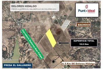 Lote de Terreno en  Congregación San José Del Tanque, San Felipe, Guanajuato