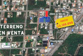 Lote de Terreno en  Calle Eucalipto, Fraccionamiento Ampliación Álamos, Benito Juárez, Quintana Roo, 77533, Mex
