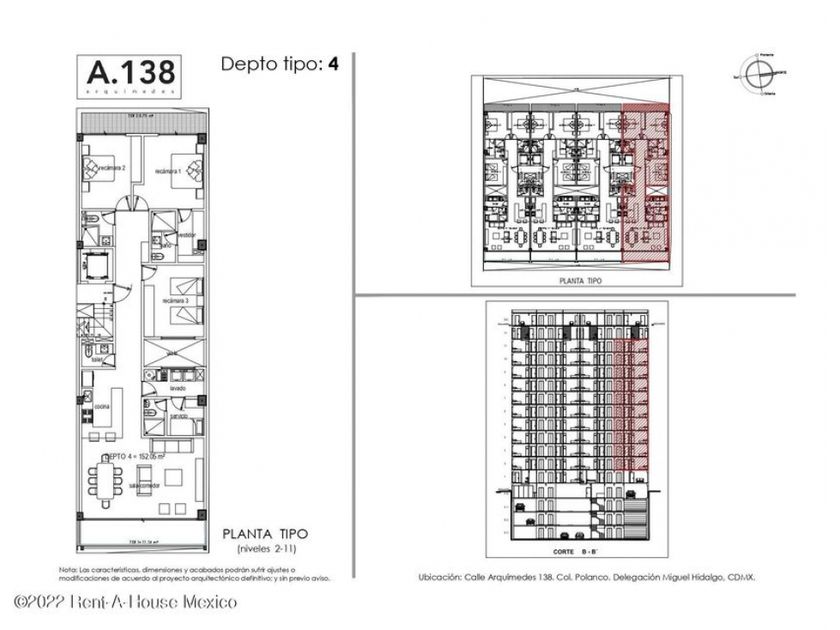 venta Departamento en Polanco I Sección, Polanco (5130508) icasas.mx