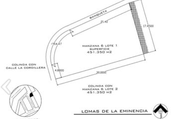 Lote de Terreno en  Cerro De La Eminencia, Municipio De Campeche