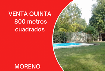 Quinta/Finca en  Moreno, Partido De Moreno