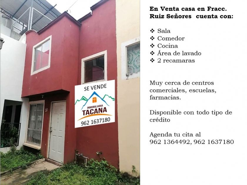 venta Casa en Tapachula Centro, Tapachula de Córdova y Ordóñez (5649001)-  