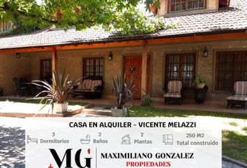 Casa en  Vicente Melazzi, Partido De Ezeiza