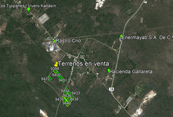 Lote de Terreno en  Camino Timucuy-san Antonio Tehuitz, Kanasín, Yucatán, 97376, Mex