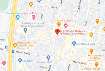 Departamento en  Cantina Salón Paris, Calle Salvador Díaz Mirón, Santa María La Ribera, Cuauhtémoc, Ciudad De México, 06400, Mex