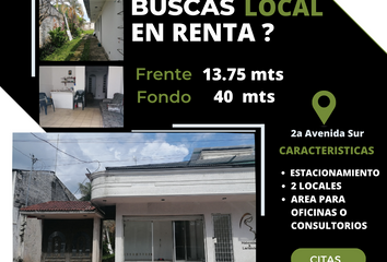 Local comercial en  2da Avenida Sur 46, Tapachula Centro, Tapachula, Chiapas, 30700, Mex