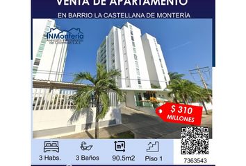 Apartamento en  La Castellana, Montería