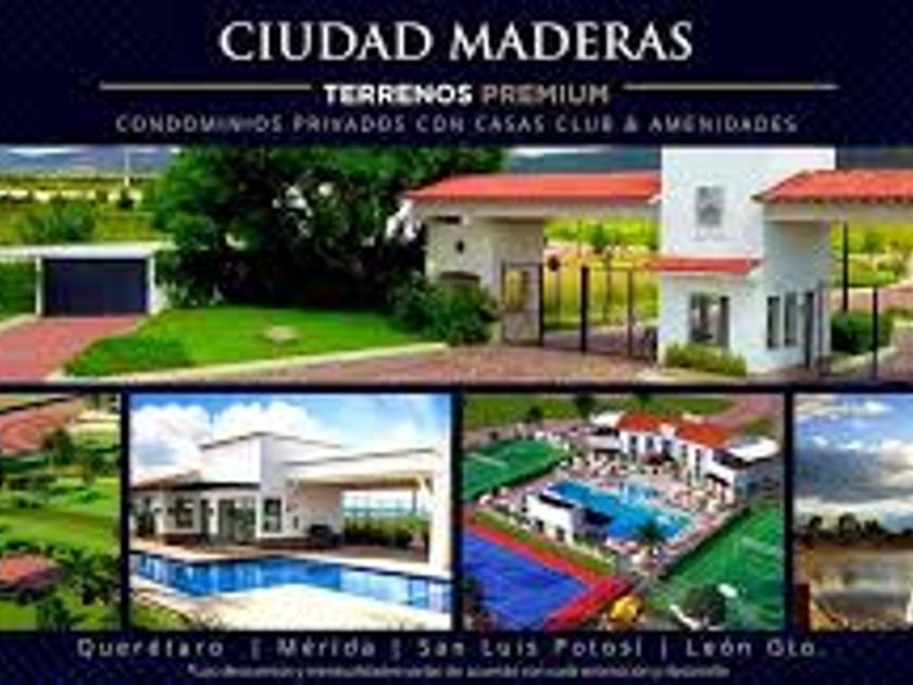 venta Lote de Terreno en El Mirador, Querétaro (30364244-TERRENO CIUDAD  MADERAS)