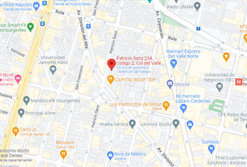 Departamento en  Avenida Colonia Del Valle 601-637, Del Valle, Del Valle Centro, Benito Juárez, Ciudad De México, 03100, Mex