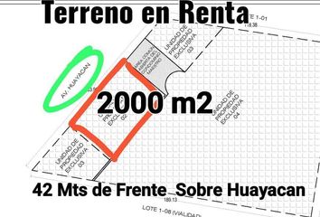 Lote de Terreno en  Avenida Huayacán, Ejido Alfredo V Bonfil, Benito Juárez, Quintana Roo, 77560, Mex