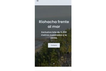 Lote de Terreno en  Riohacha, La Guajira