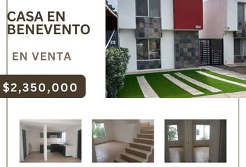 Casa en fraccionamiento en  Residencial Benevento, El Tlacuache Oriente, León, Guanajuato, México