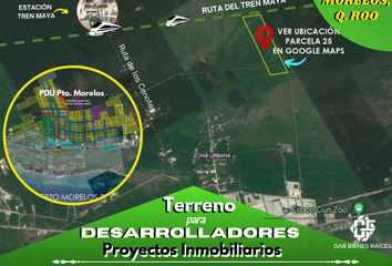 Lote de Terreno en  Puerto Morelos, Quintana Roo, Mex
