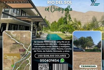 Terreno en  Condominio Rio Del Sol, Vía Pachacamac, Cieneguilla, Perú