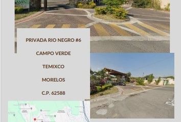 Casa en fraccionamiento en  Priv. Rio Negro, Temixco, Morelos, México