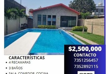 Casa en fraccionamiento en  Brisas De Cuautla, Cuautla De Morelos, Morelos, México