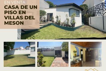 Casa en fraccionamiento en  Fraccionamiento Villas Del Mesón, Municipio De Querétaro