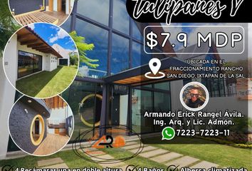 Casa en fraccionamiento en  Fraccionamiento Rancho San Diego, Tonatico - Taxco, Ixtapan De La Sal, Estado De México, México