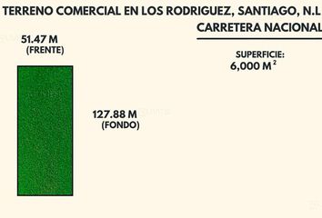 Lote de Terreno en  Los Rodríguez, Santiago, Nuevo León, México