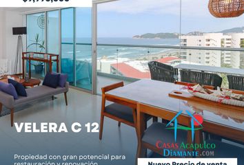 Departamento en  Condominio Velera, Playa Diamante, Acapulco, Guerrero, México